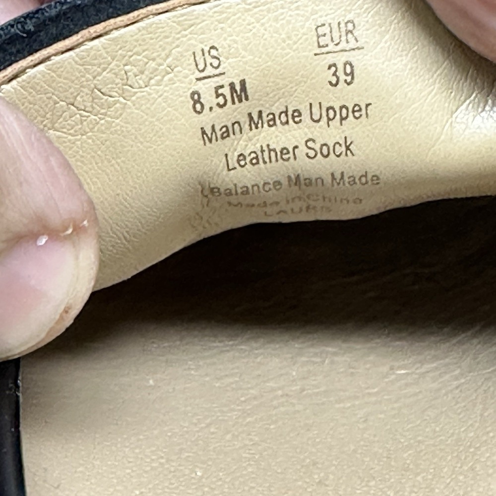 Sam Edelman Laurs Platform‎ Lug Sole Loafers Size 8.5 Black Preppy Punk - Picture 13 of 16